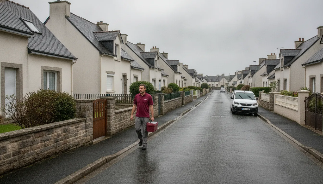 Dépannage pompe de relevage Dirinon – intervention locale / la ville